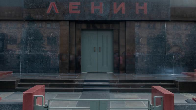 Fachada do Túmulo de Lenin, em Moscou, na Rússia - Wikimedia Commons