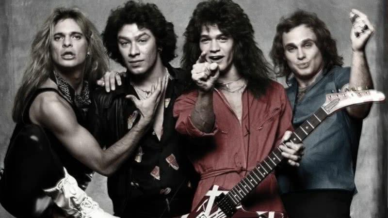 A banda Van Halen reunida em sessão de fotos - Divulgação