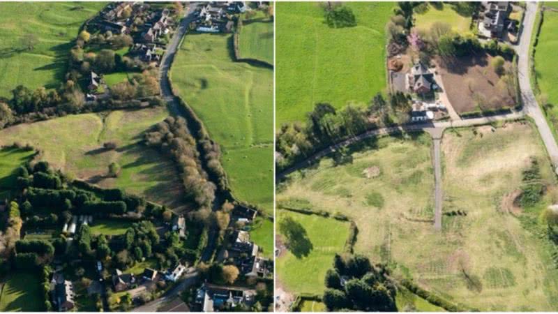 Comparação do local após destruição - Historic England