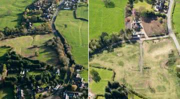 Comparação do local após destruição - Historic England