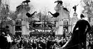 Celebração de aniversário 25 anos de Zoo Stellingen perto de Hamburgo. 8 de maio de 1932 - Crédito: Getty Images