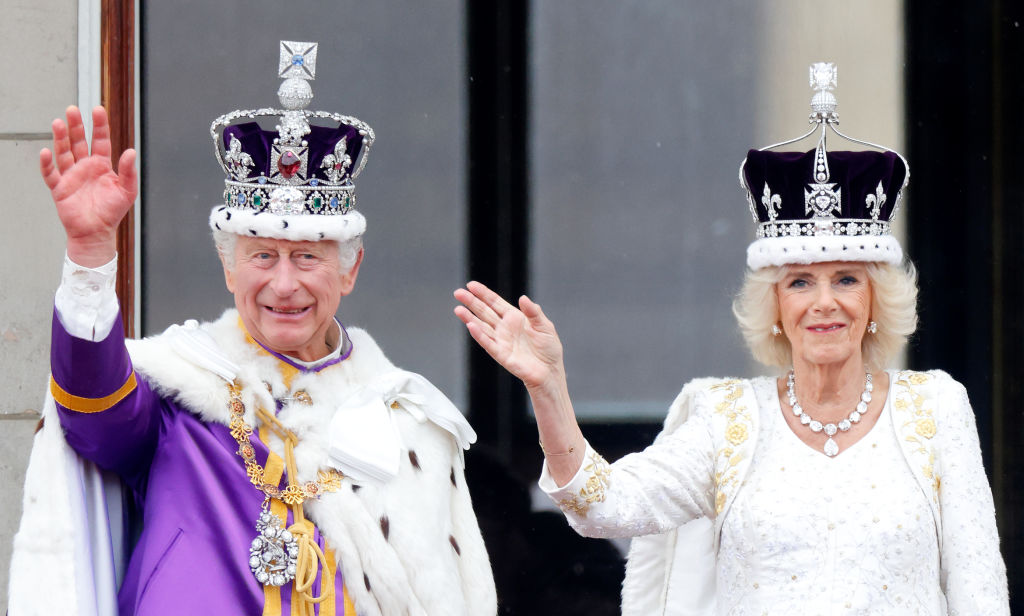 Rei Charles III e a rainha Camilla