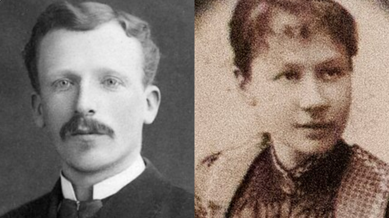 Theo e Johanna van Gogh, respectivamente