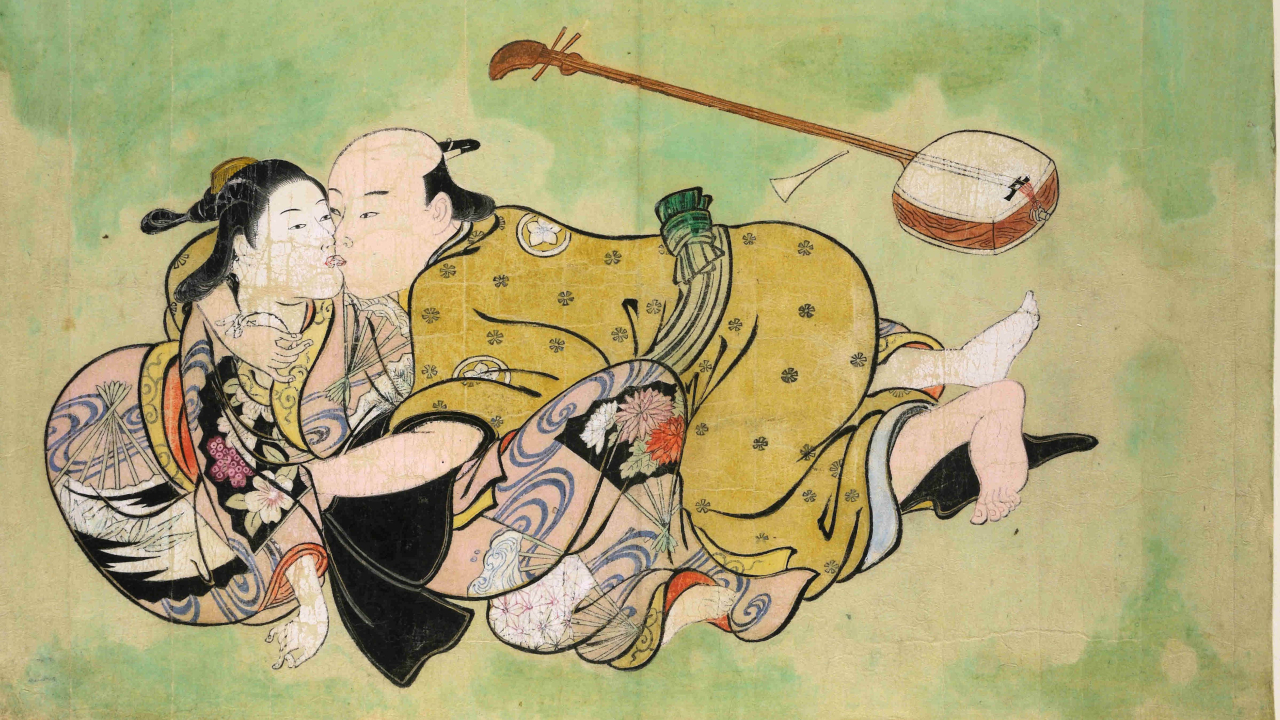 Shunga, o sexo explícito na arte japonesa do período Edo