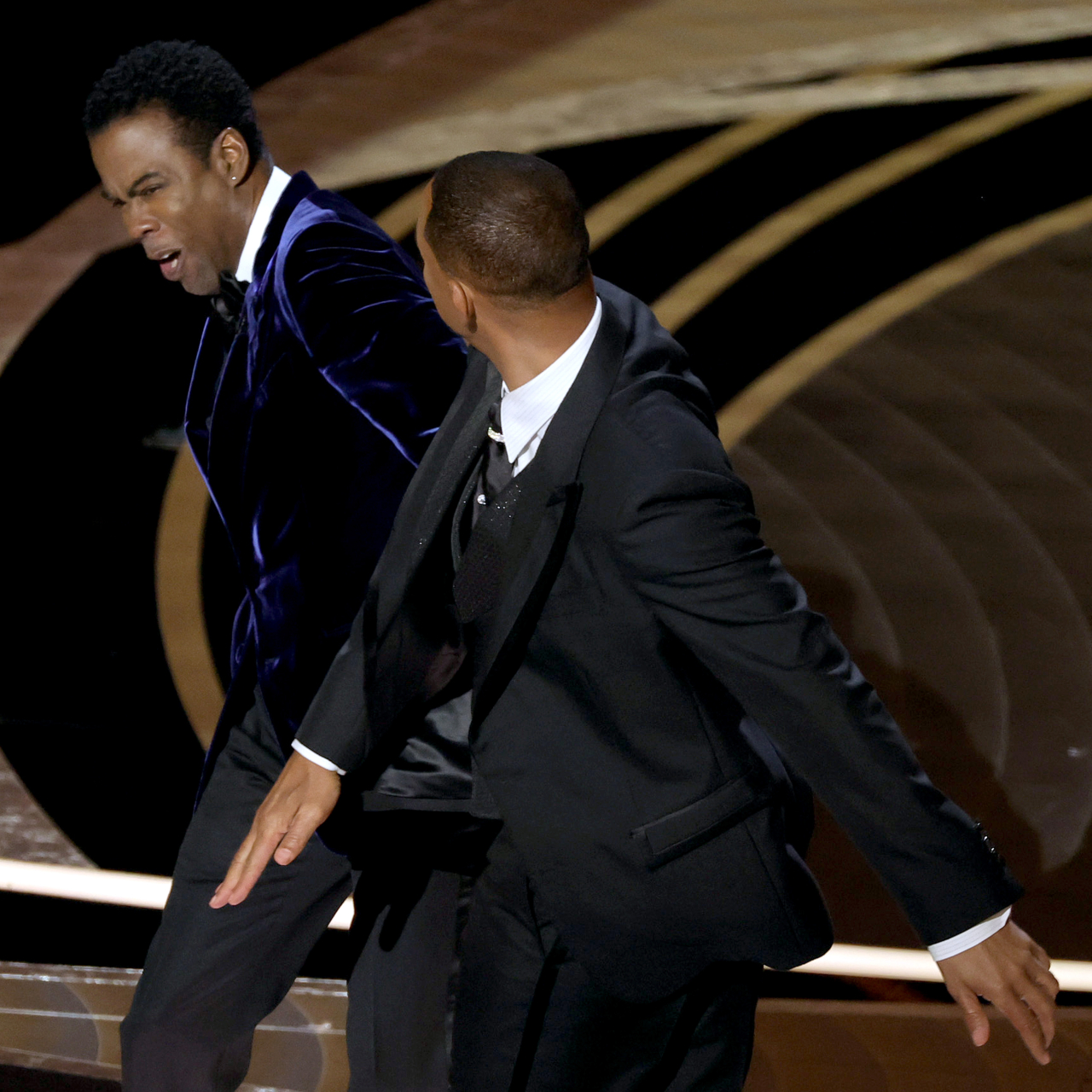 Momento em que Will Smith acertou um tapa em Chris Rock