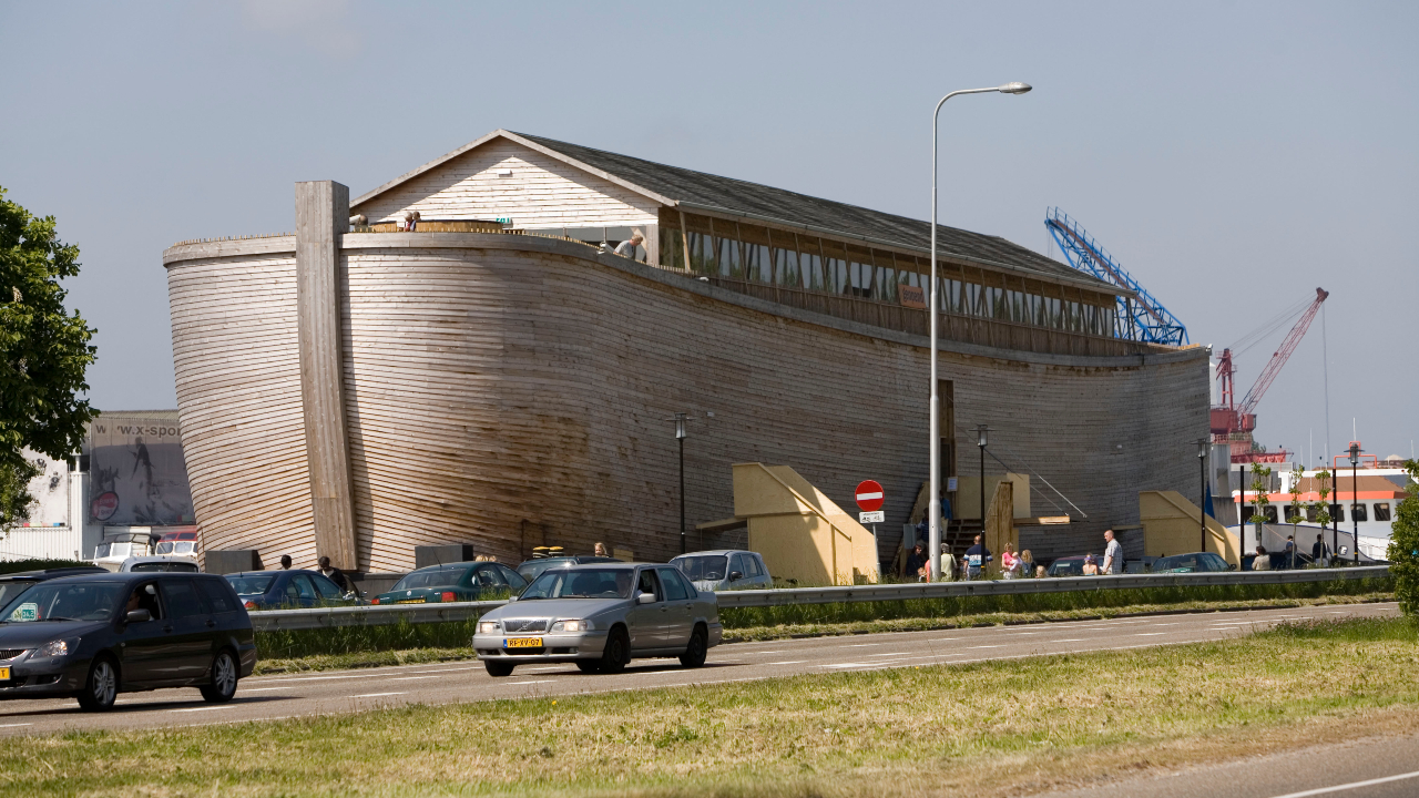 Fotografia da arca de Johan Huibers