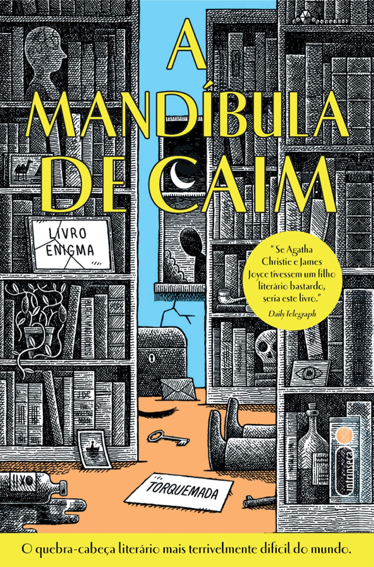 Capa de 'A Mandíbula de Caim'