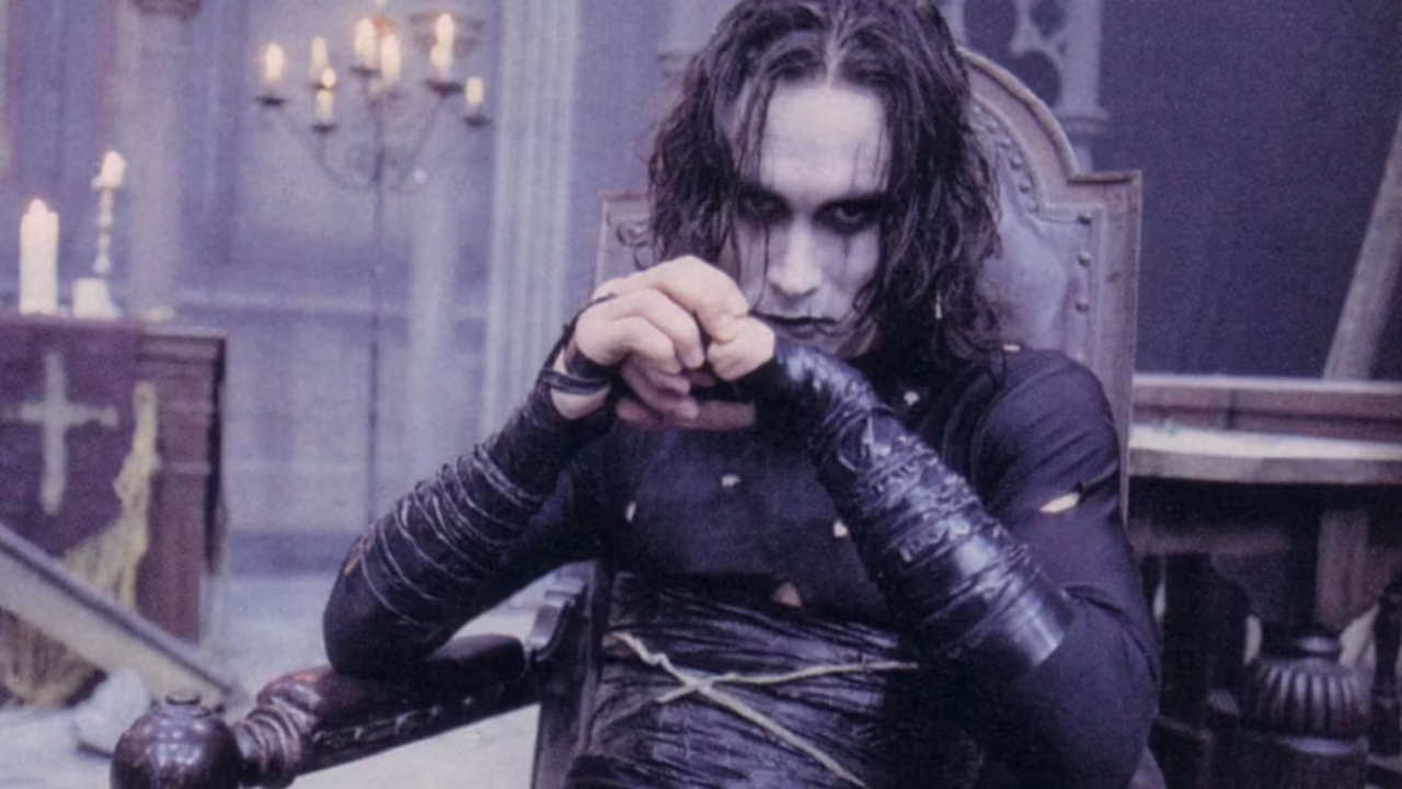 Brandon Lee em 'O Corvo' (1994)