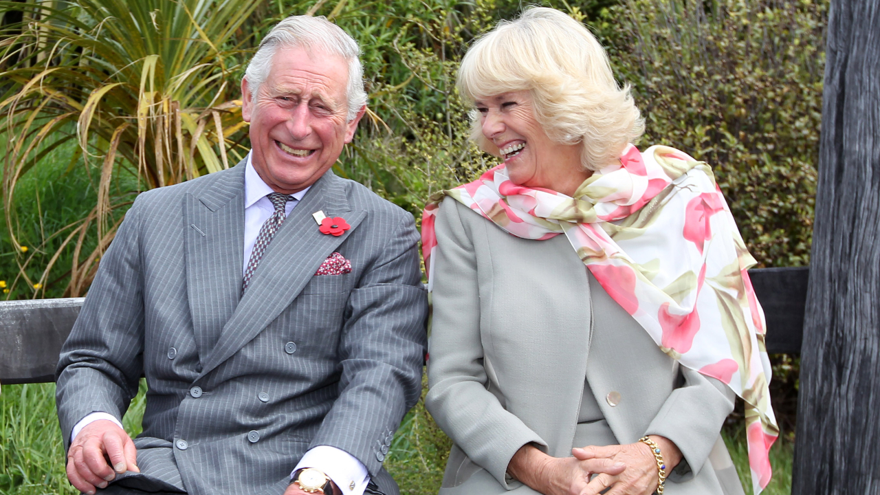 O rei Charles III e a rainha Camilla Parker