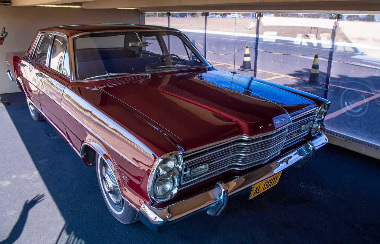 O antigo Ford Galaxie 500 de Juscelino Kubitschek