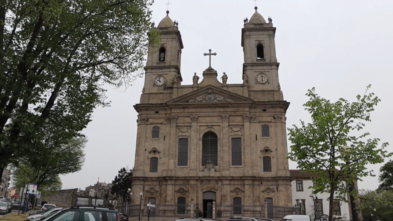 Igreja da Nossa Senhora da Lapa, na cidade de Porto, Portugal.