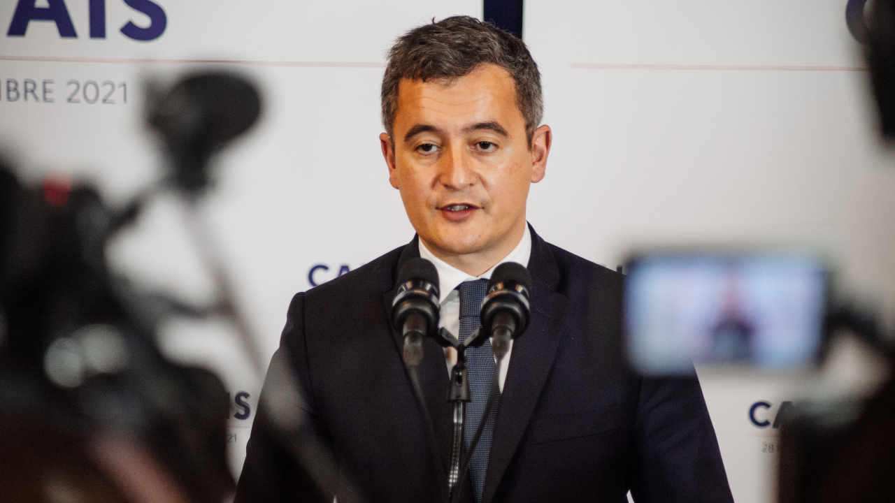 Gérald Darmanin, ministro do Interior da França