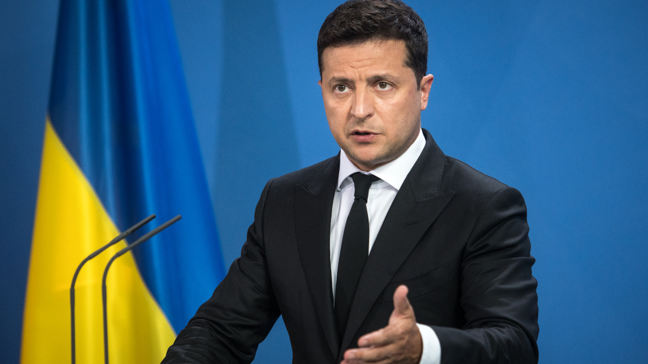 Volodymyr Zelensky, presidente da Ucrânia