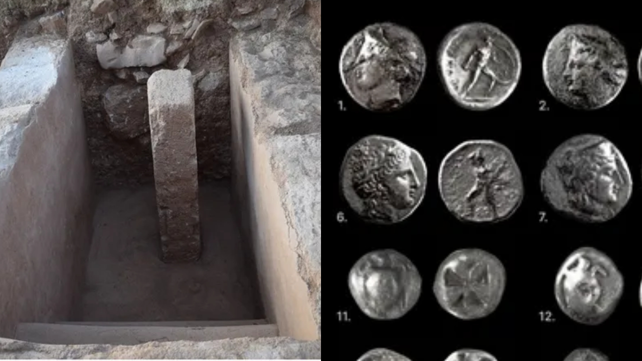 Parte de antigo aqueduto de 1,8 mil anos e tesouros raros são achados na Grécia