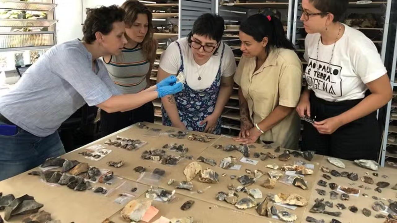 Artefatos de pedra lascada são encontrados no interior de São Paulo