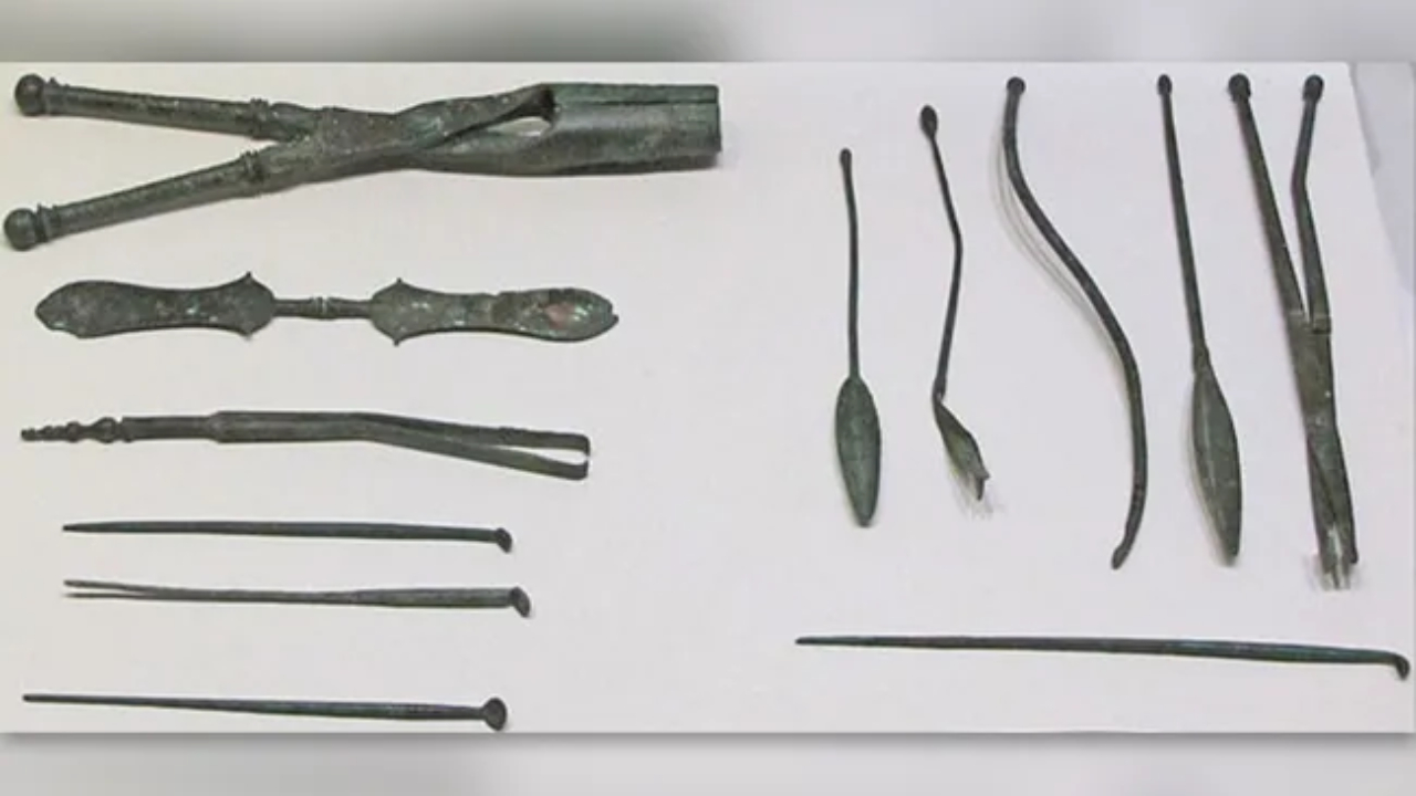 Ferramentas médicas romanas de 1,8 mil anos são descobertas na Turquia