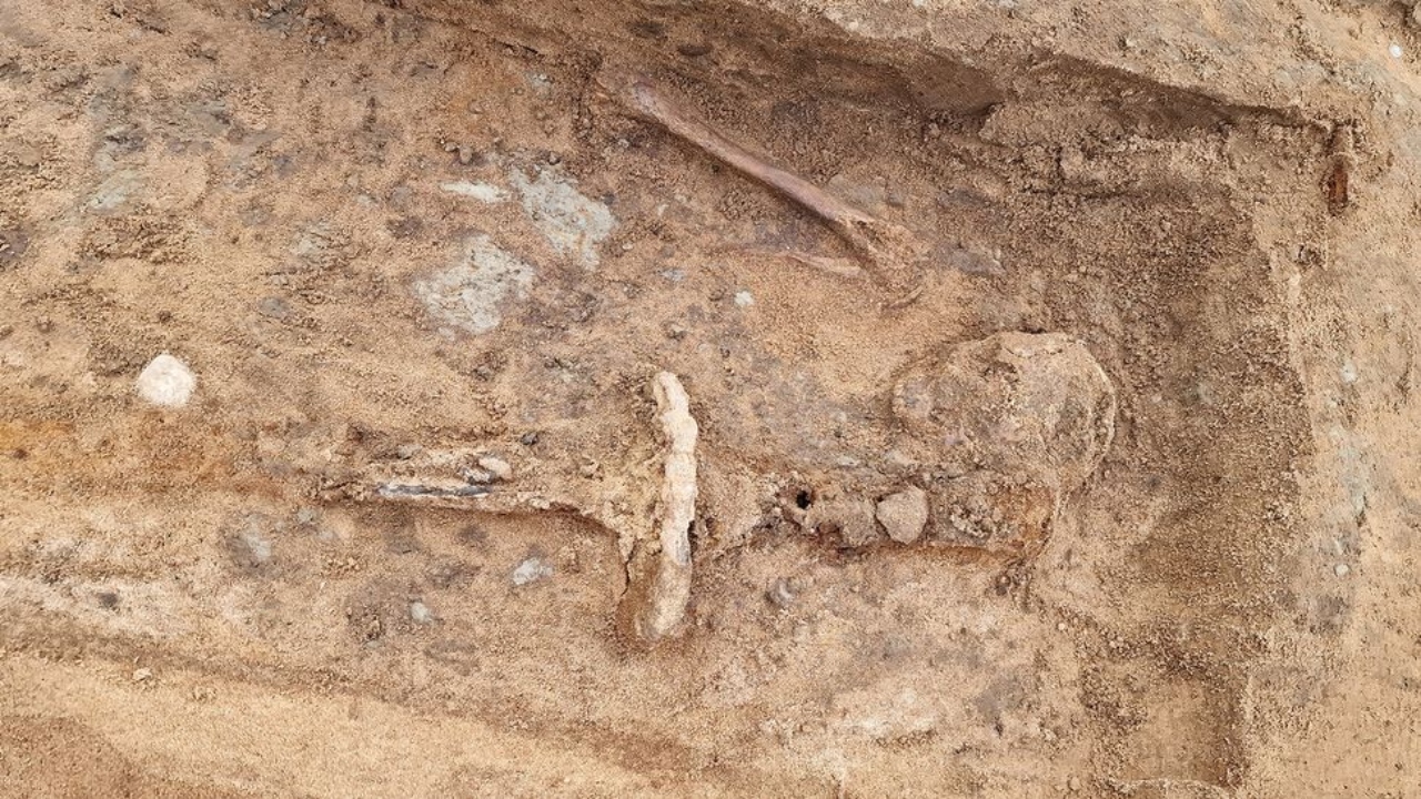 Arqueólogos dão detalhes do túmulo de homem encontrado com espada
