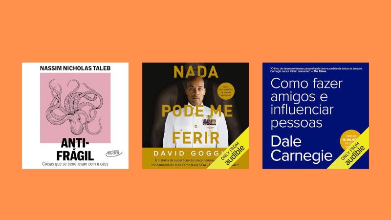 Audible: os 10 audiolivros mais vendidos do momento que podem te interessar