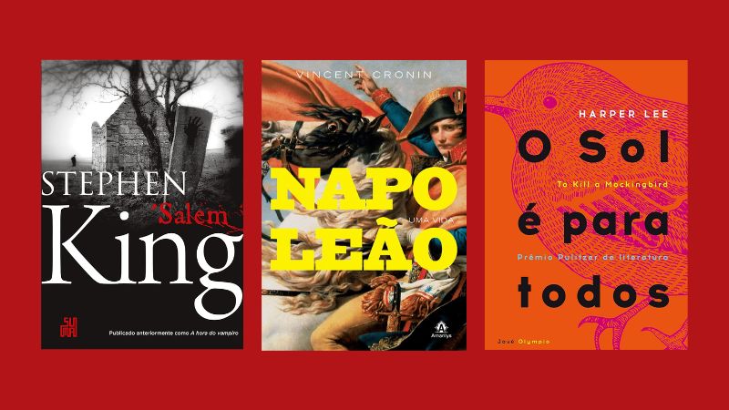 De “Salem” a “O Sol é para Todos”: confira 8 renomados livros e eBooks em oferta