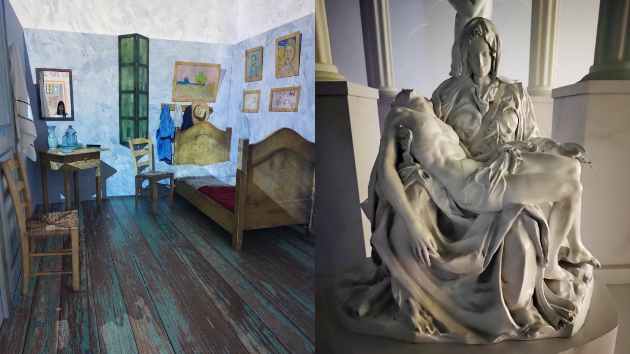 Exposição fascinante em São Paulo tem quarto de Van Gogh e réplica da Pietà