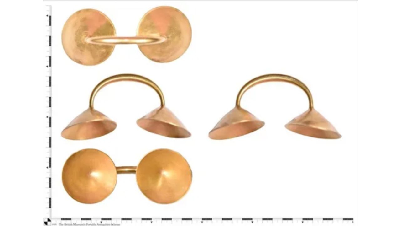 3 mil anos: Fecho de roupas feito de ouro é descoberto na Inglaterra