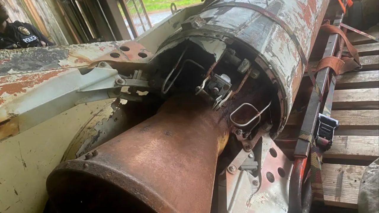 EUA: Foguete militar da Guerra Fria é encontrado na garagem de homem falecido