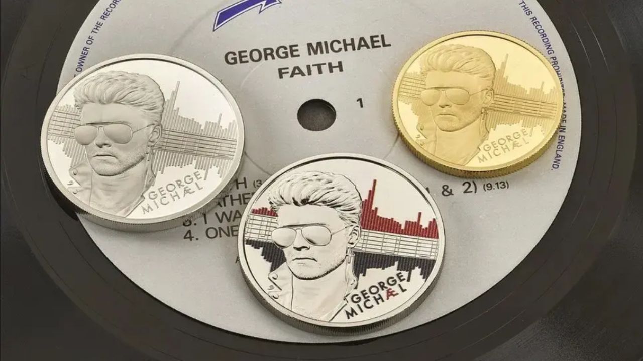Inglaterra lança moeda em homenagem a cantor George Michael