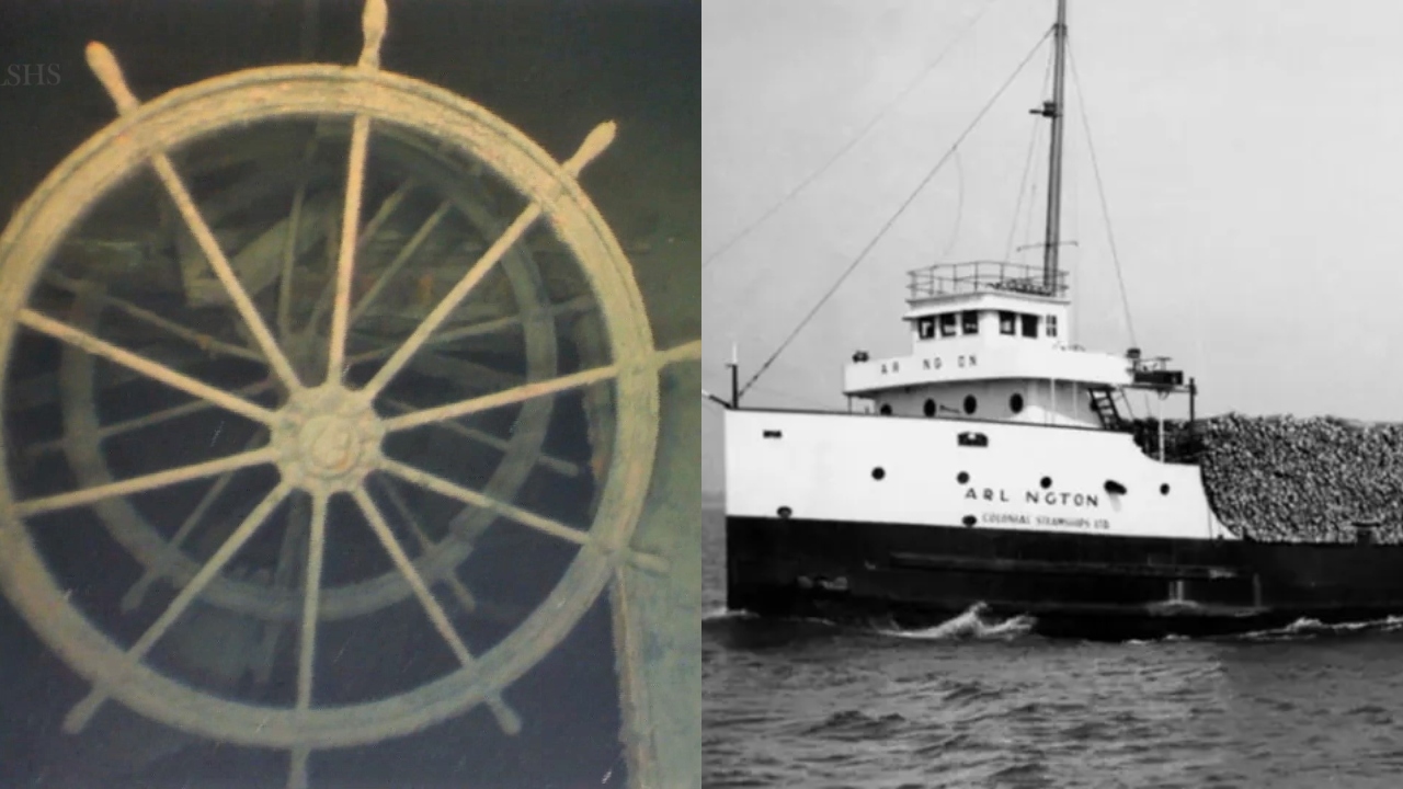 Naufrágio: Veja imagens do navio que afundou com o capitão há 84 anos