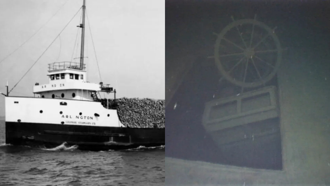 84 anos depois: navio que afundou com capitão é redescoberto nos EUA
