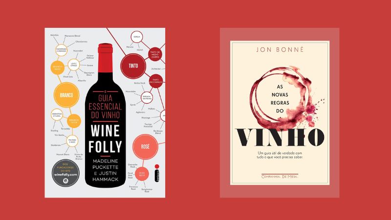 Vinho: selecionamos 6 livros para aprofundar seus conhecimentos sobre a bebida
