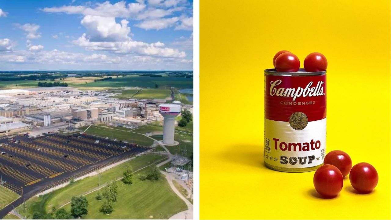 Fábrica das sopas Campbell é processada por poluir lago nos EUA