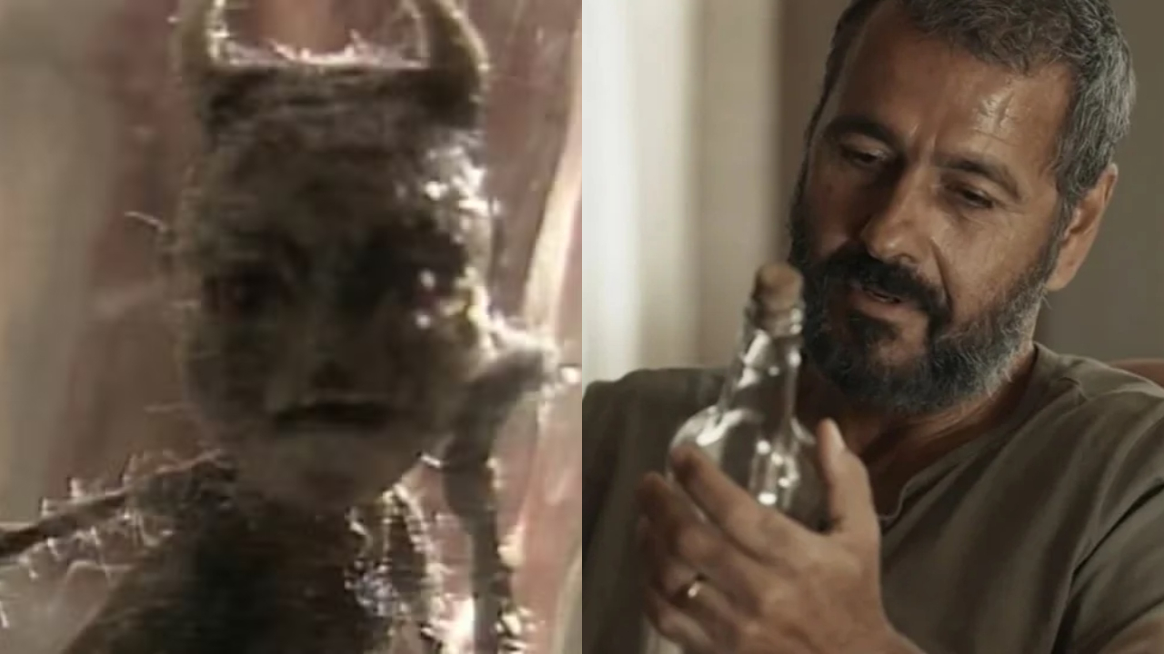 ‘Renascer’: Por que o diabinho da garrafa não aparece como em 1993?