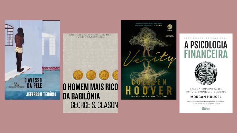 Hora da leitura: selecionamos obras de sucesso na Amazon e que podem te interessar