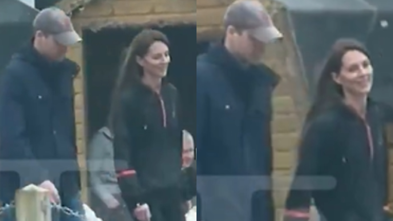 Após ‘sumiço’, vídeo mostra Kate Middleton ao lado do príncipe William