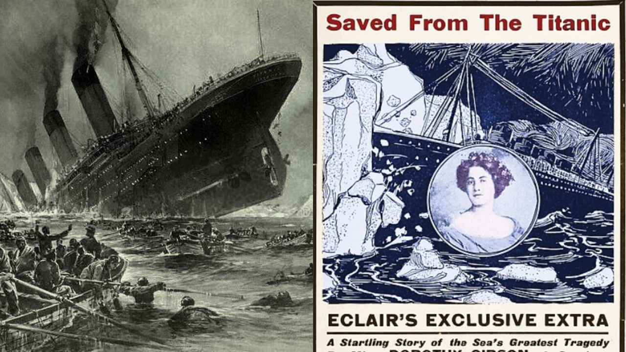 Um mês após o naufrágio: Veja o primeiro filme baseado no Titanic