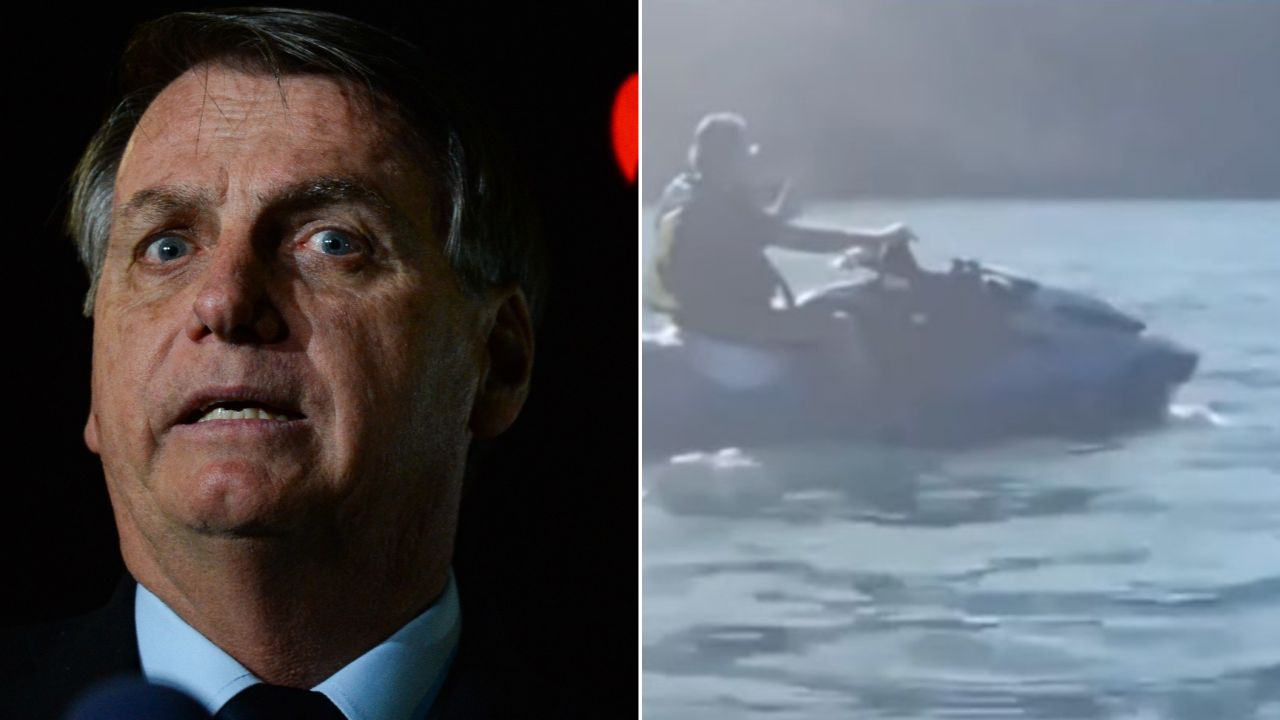 Bolsonaro é multado em R$ 2,5 mil por importunação de jubarte