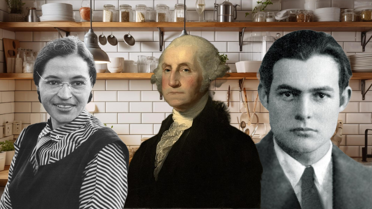 Veja receitas deixadas por nomes famosos da História