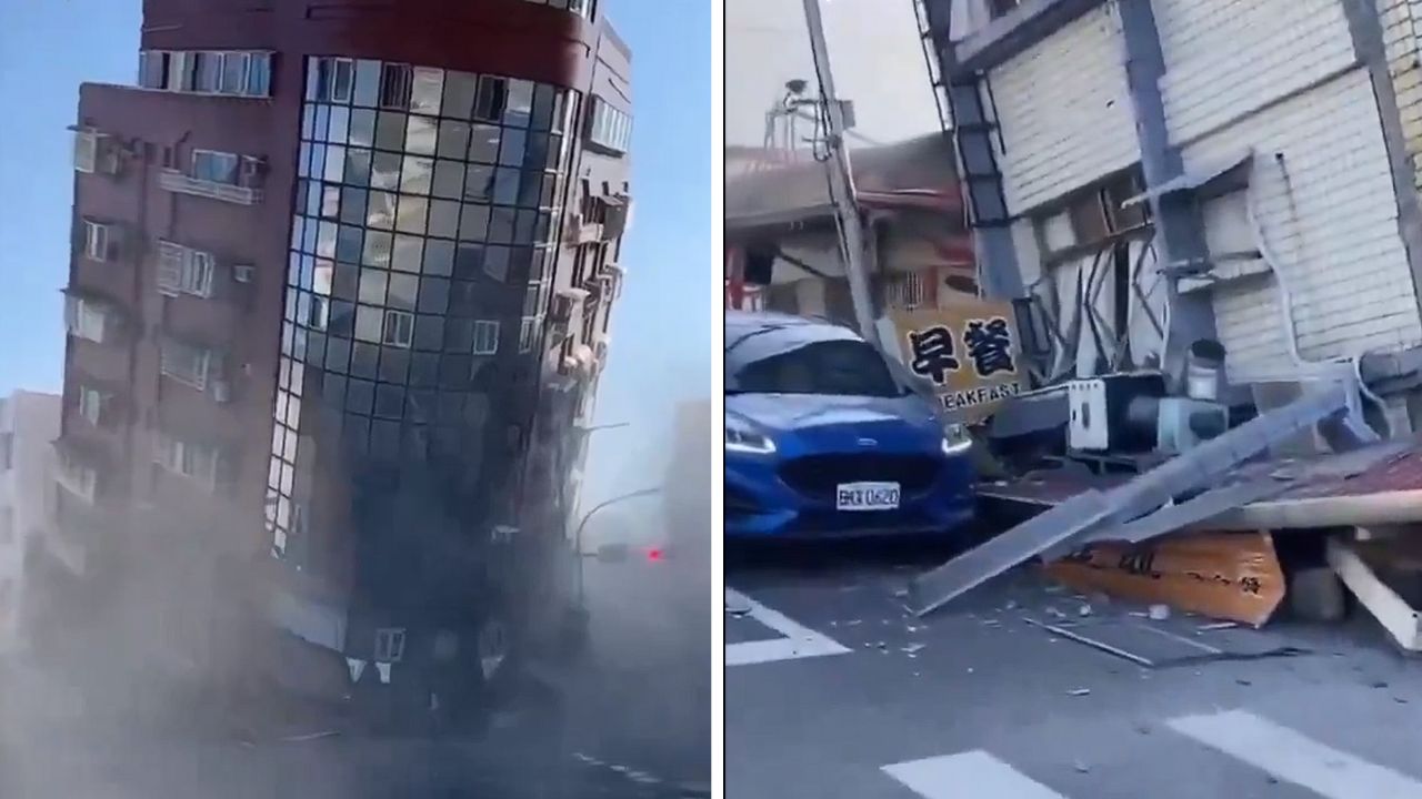Terremoto de magnitude 7,5, atinge Taiwan e deixa 9 mortos