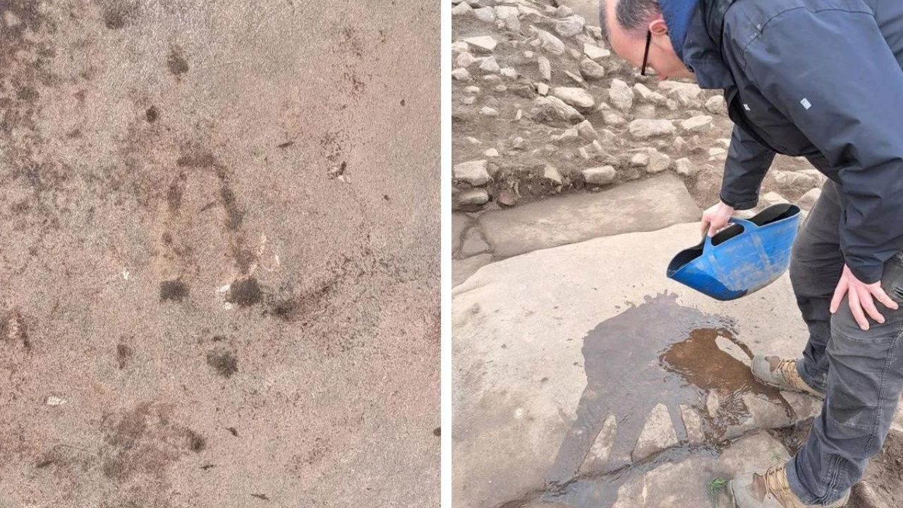 Possível escultura fálica é encontrada em forte romano