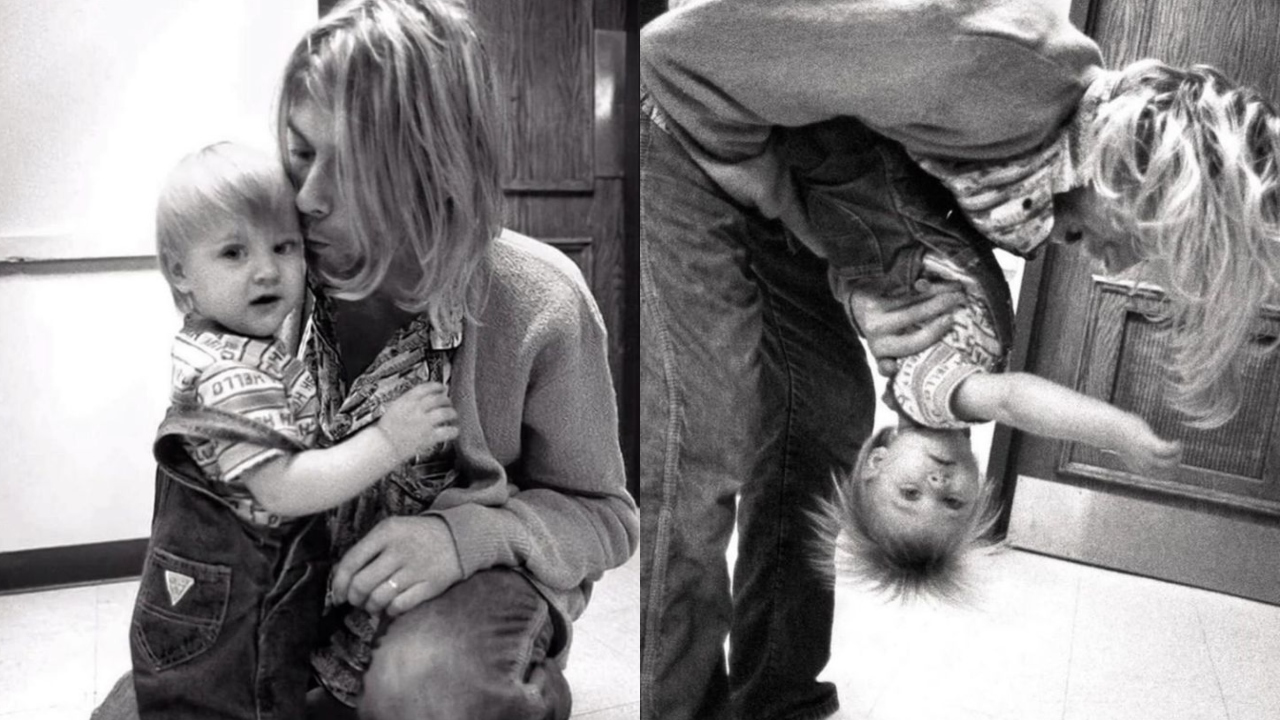 Filha de Kurt Cobain publica homenagem emocionante ao pai: ‘Gostaria de ter conhecido’