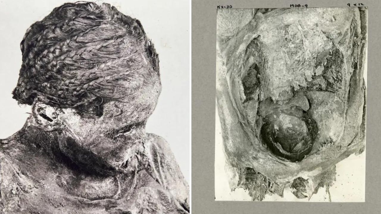 Relembre a descoberta da múmia do Egito que morreu no parto de gêmeos