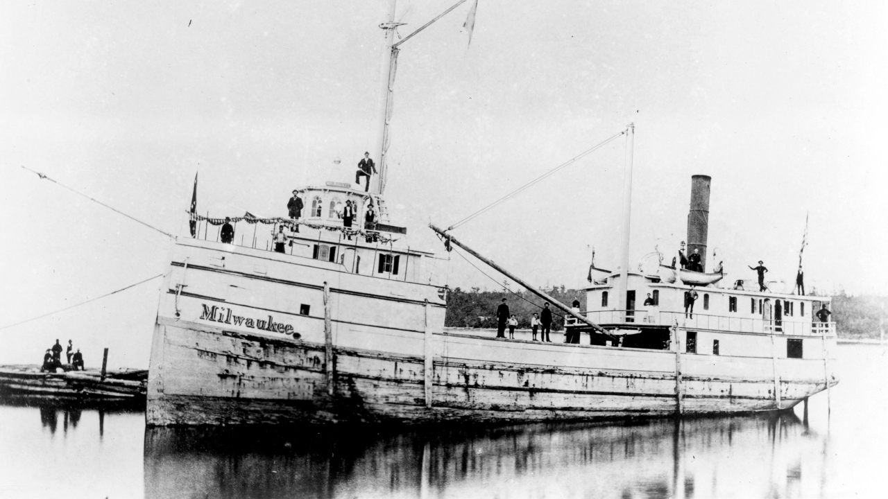 Naufrágio do século 19 é descoberto em Michigan, nos Estados Unidos