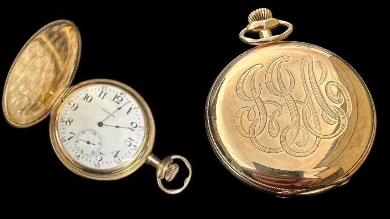Titanic: Relógio de ouro do passageiro mais rico do navio vai a leilão