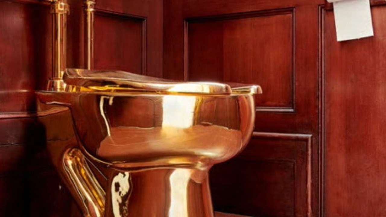 Começa julgamento de grupo por roubo de vaso sanitário de ouro da casa de Churchill