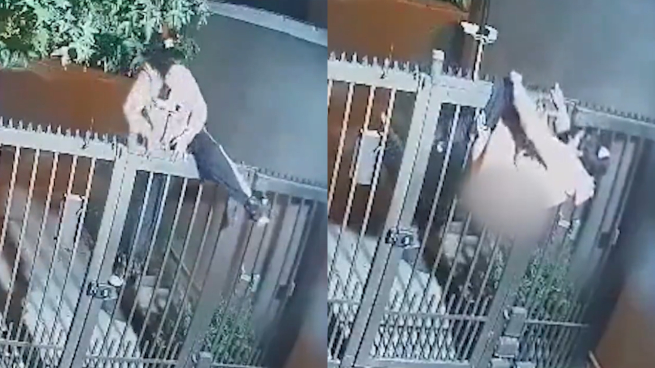 Mulher tenta assaltar casa e perde as calças no Chile