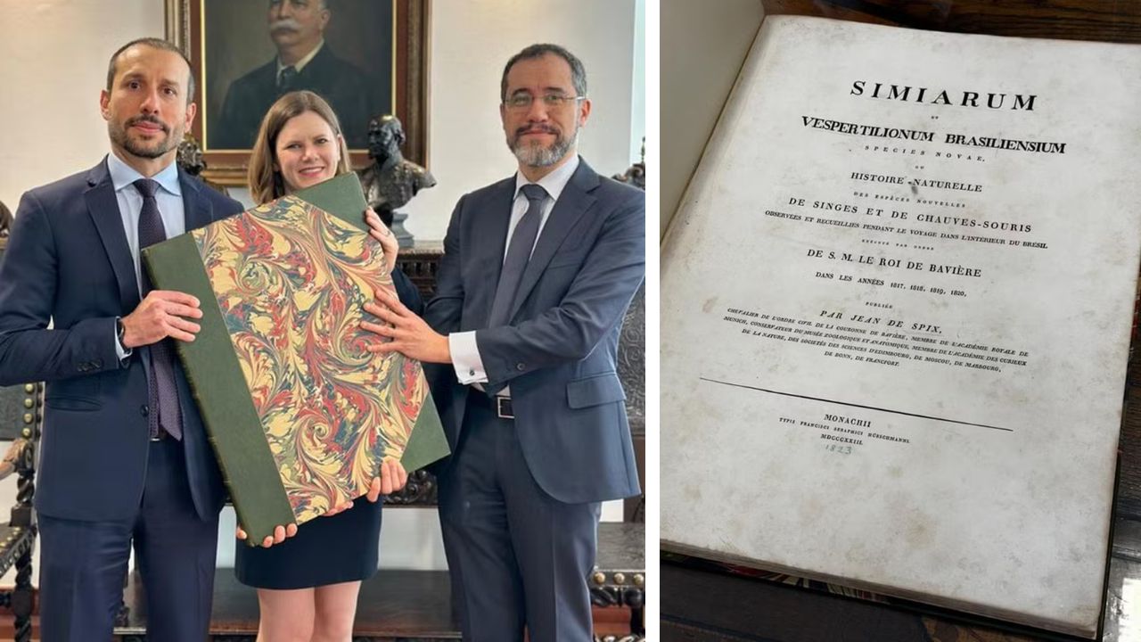 Livro de 1823 furtado no Pará é recuperado em Londres pela Polícia Federal