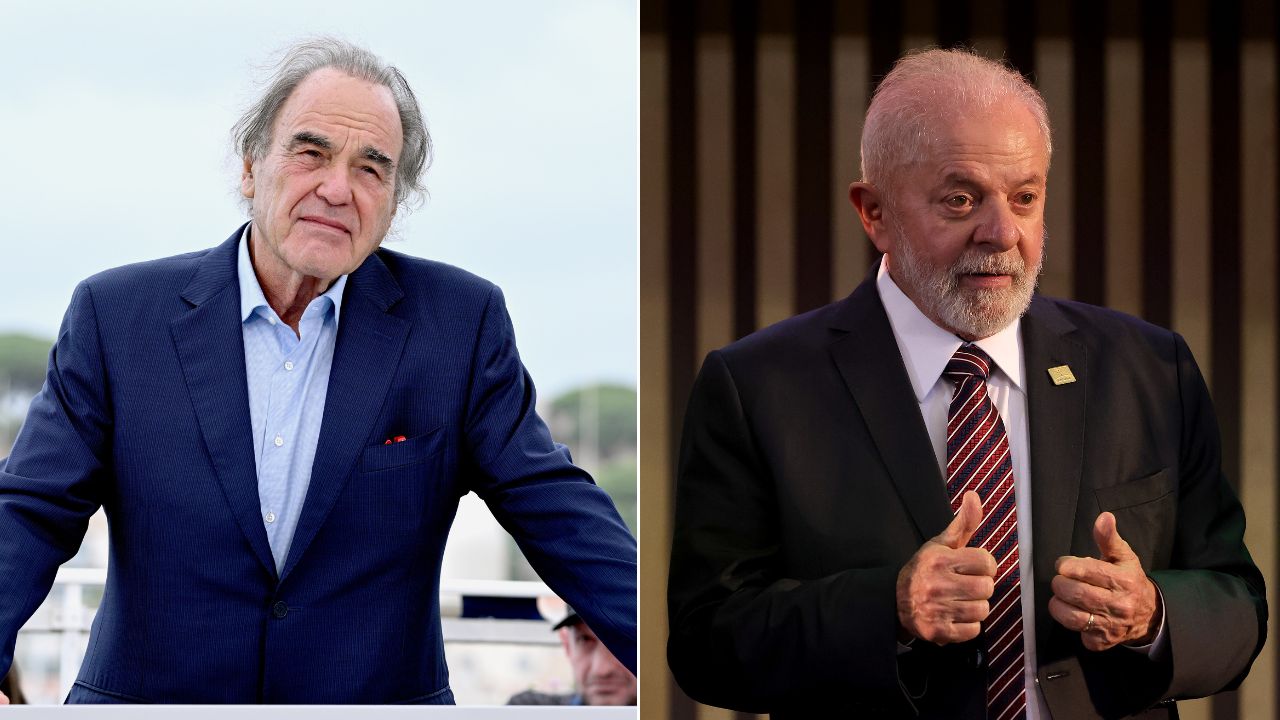 Oliver Stone diz admirar Lula, na exibição do seu documentário em Cannes