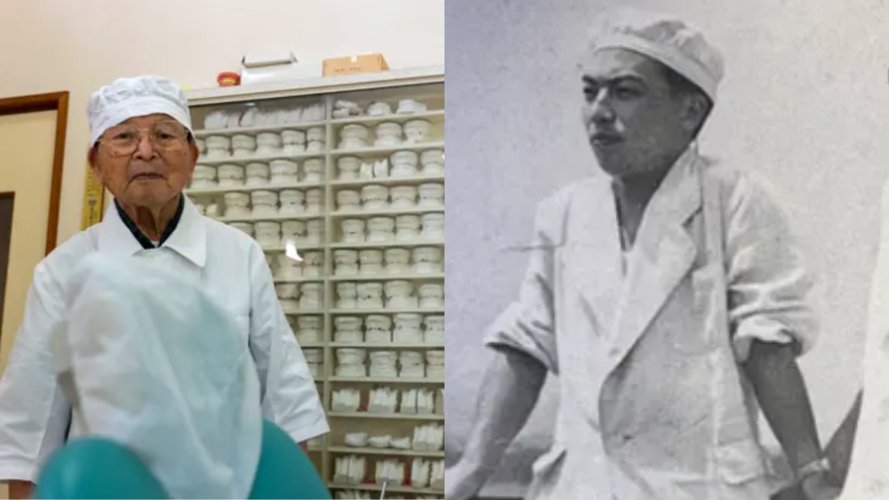 Aos 99 anos, dentista mais velho do mundo continua trabalhando no Japão