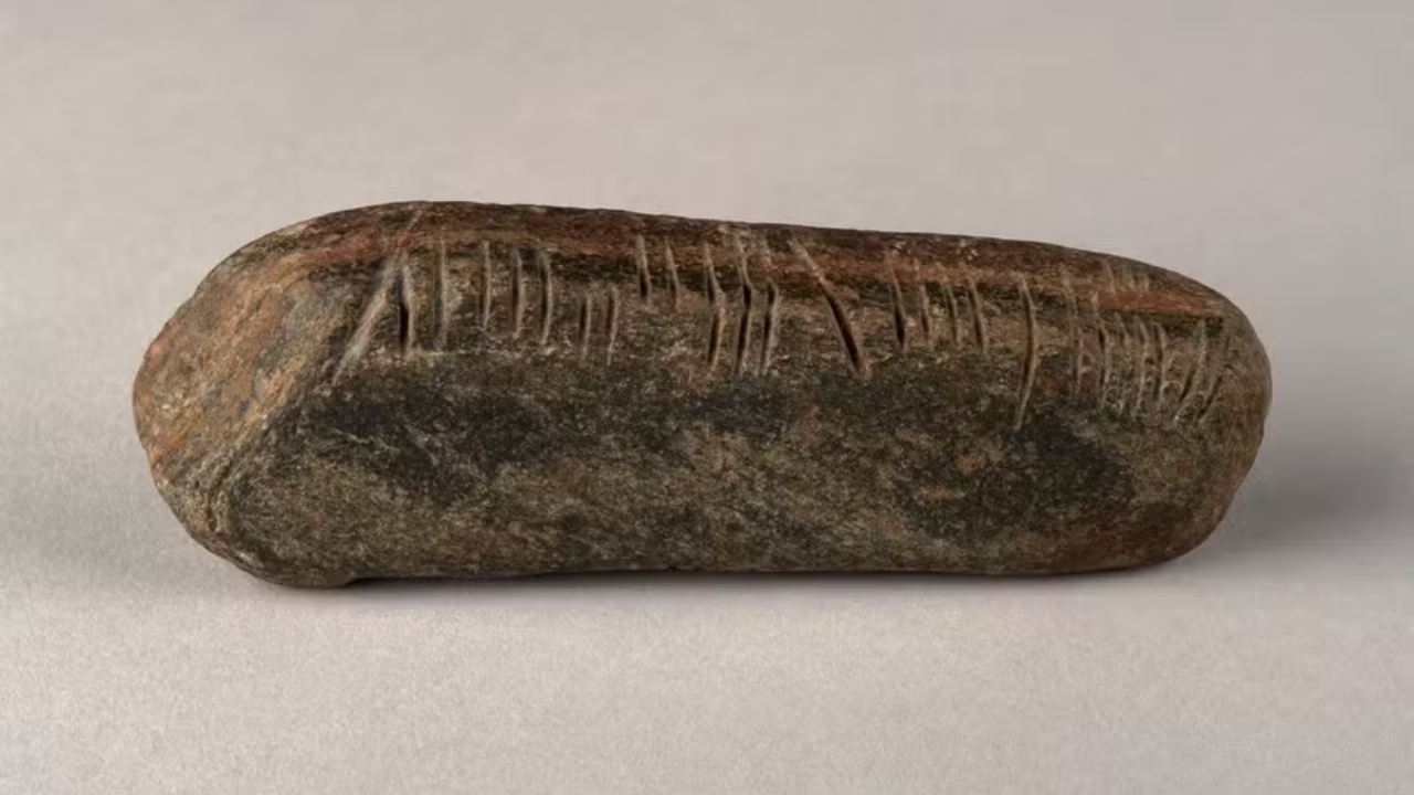 Na Irlanda, professora encontra pedra com escritos de 1.600 mil anos em jardim