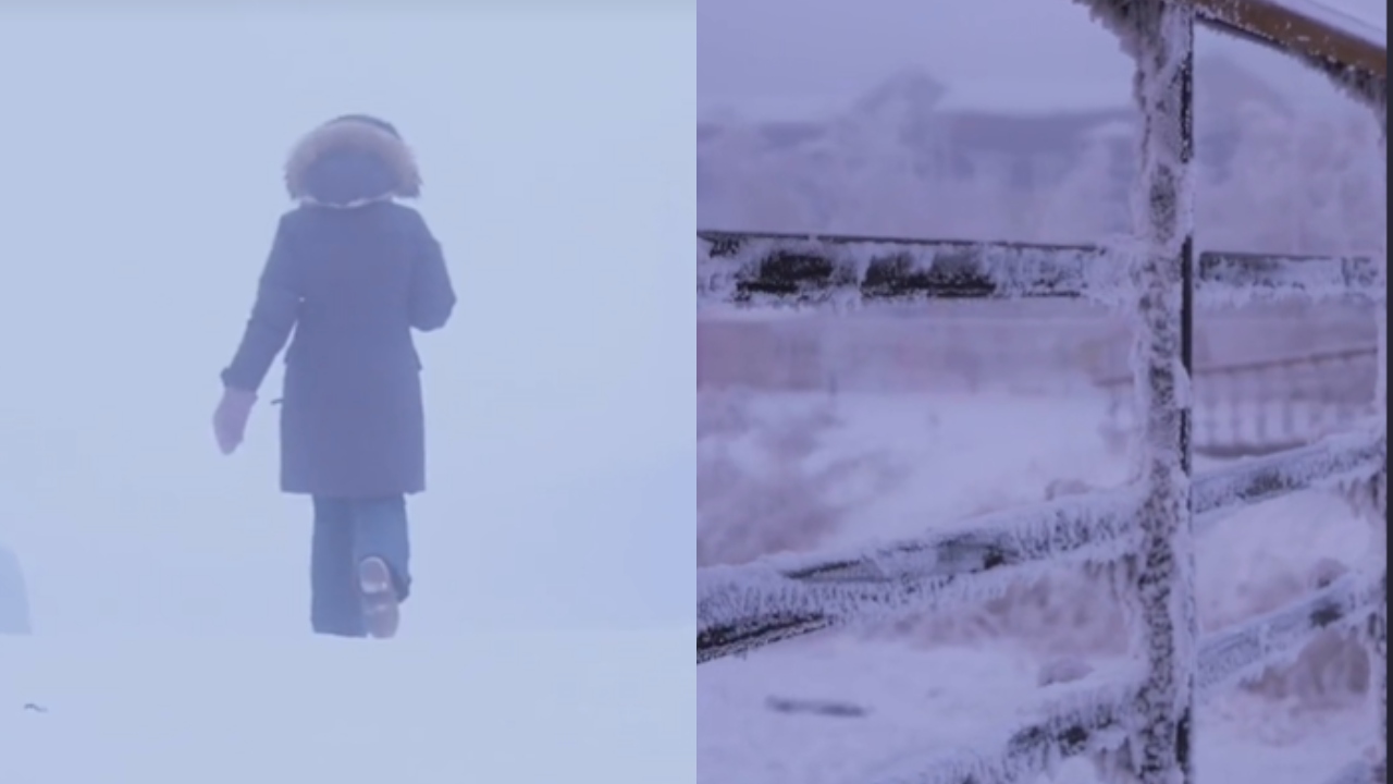 Na internet, jovem compartilha rotina em Yakutsk, a cidade mais fria do mundo